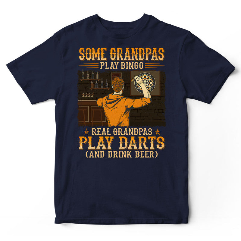 Darts Some Grandpas Bingo T-Shirt WDB039