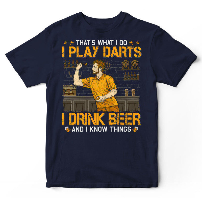 Darts Drink And Know Things T-Shirt CGB022