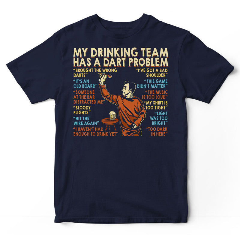 Darts Drinking Team T-Shirt