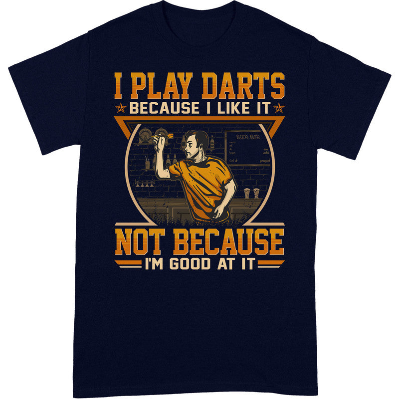 Darts Good At It T-Shirt GED037