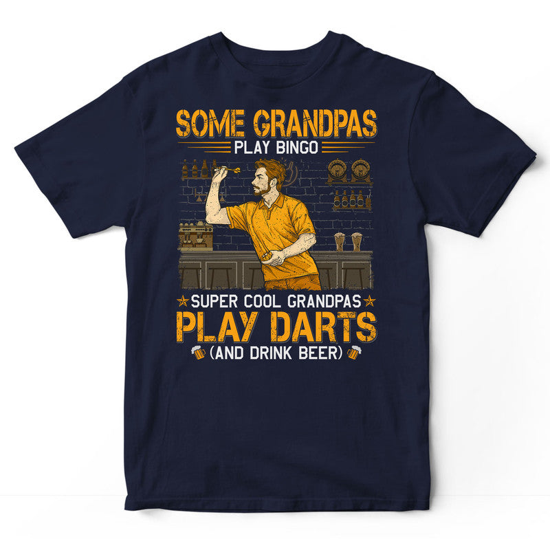 Darts Grandpa Bingo And Drink Beer T-Shirt CGB018