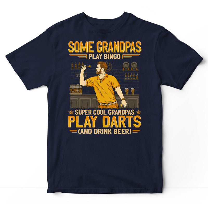 Darts Grandpa Bingo And Drink Beer T-Shirt GEA388