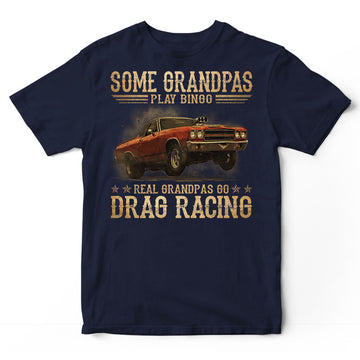 Drag Racing Grandpas Bingo T-Shirt DGB060