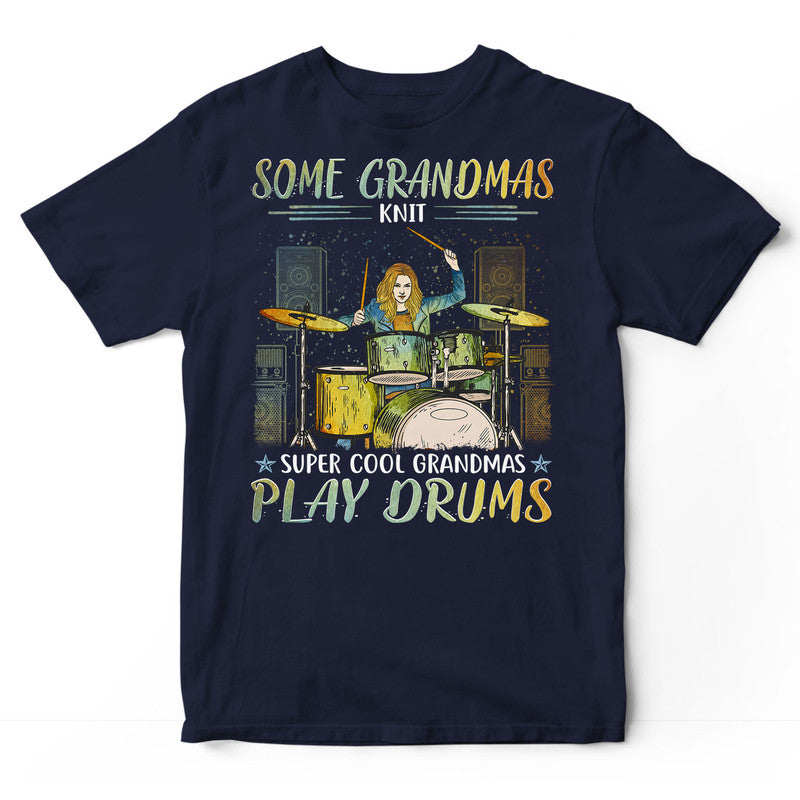 Drums Grandmas Knit T-Shirt PSI218