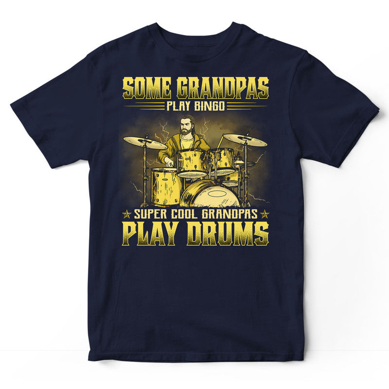 Drums Grandpas Bingo T-Shirt GRA057