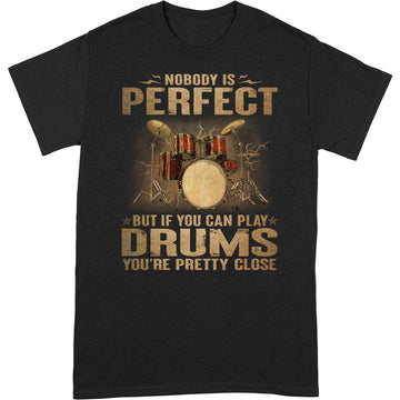 Drums Nobody Perfect T-Shirt GDA021