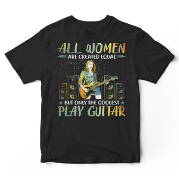 Electric Guitar All Women Equal T-Shirt PSI061