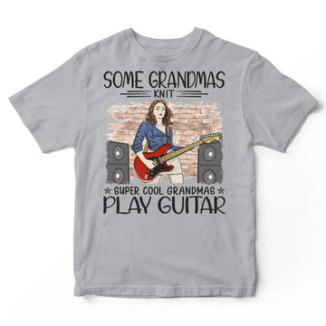 Electric Guitar Grandmas Knit Super Cool T-Shirt HWA194