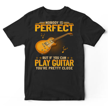Electric Guitar Nobody Is Perfect T-Shirt GEA374