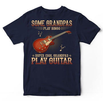 Electric Guitar Some Grandpa Bingo T-Shirt GRG024