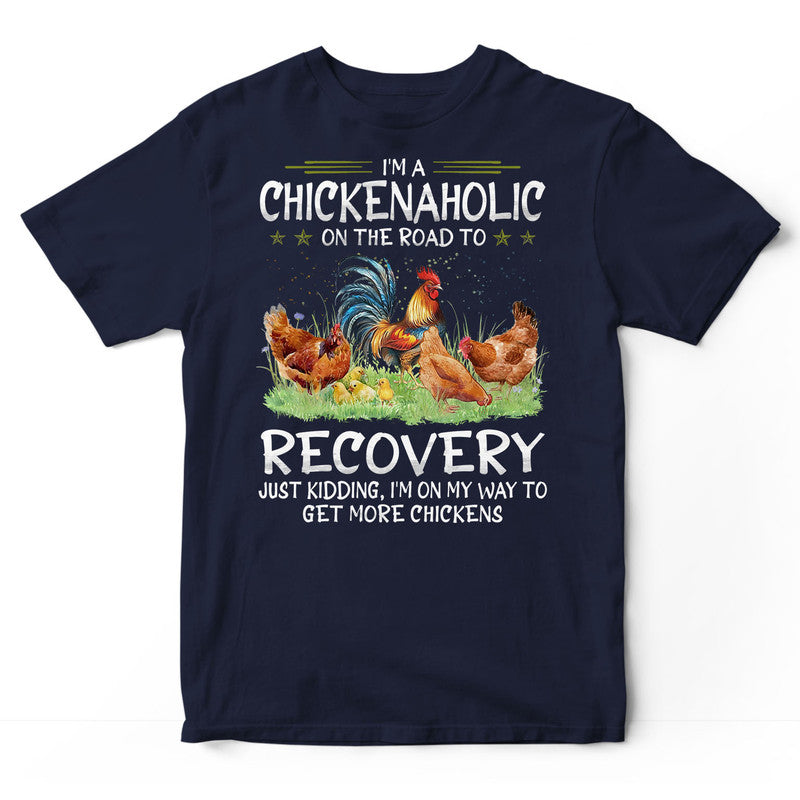 Farmer Chicken Aholic T-Shirt BWA056