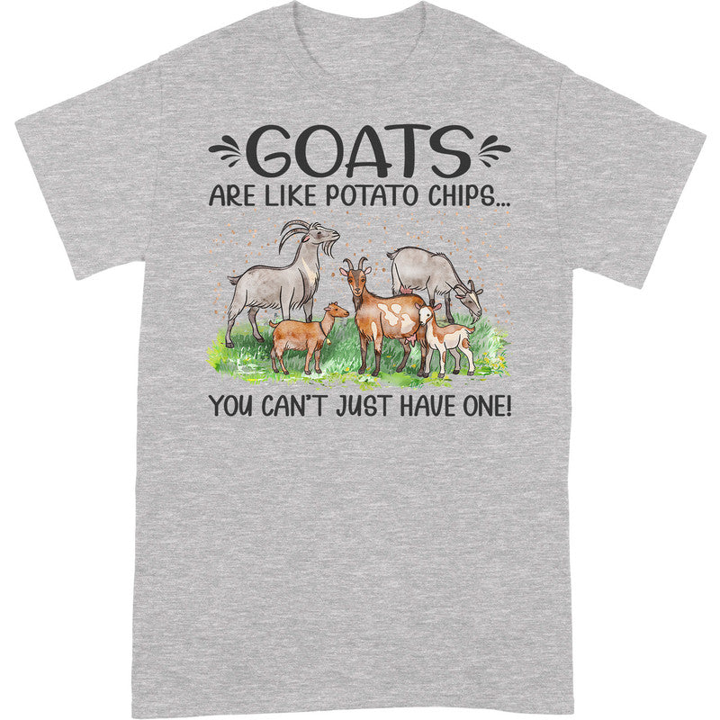 Farmer Goat Like Potato Chips T-Shirt