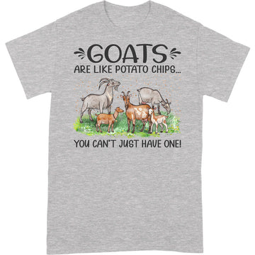 Farmer Goat Like Potato Chips T-Shirt