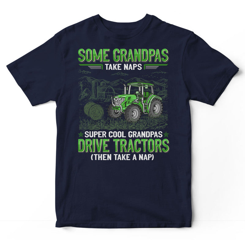 Farmer Grandpas Take Naps T-Shirt GEE005