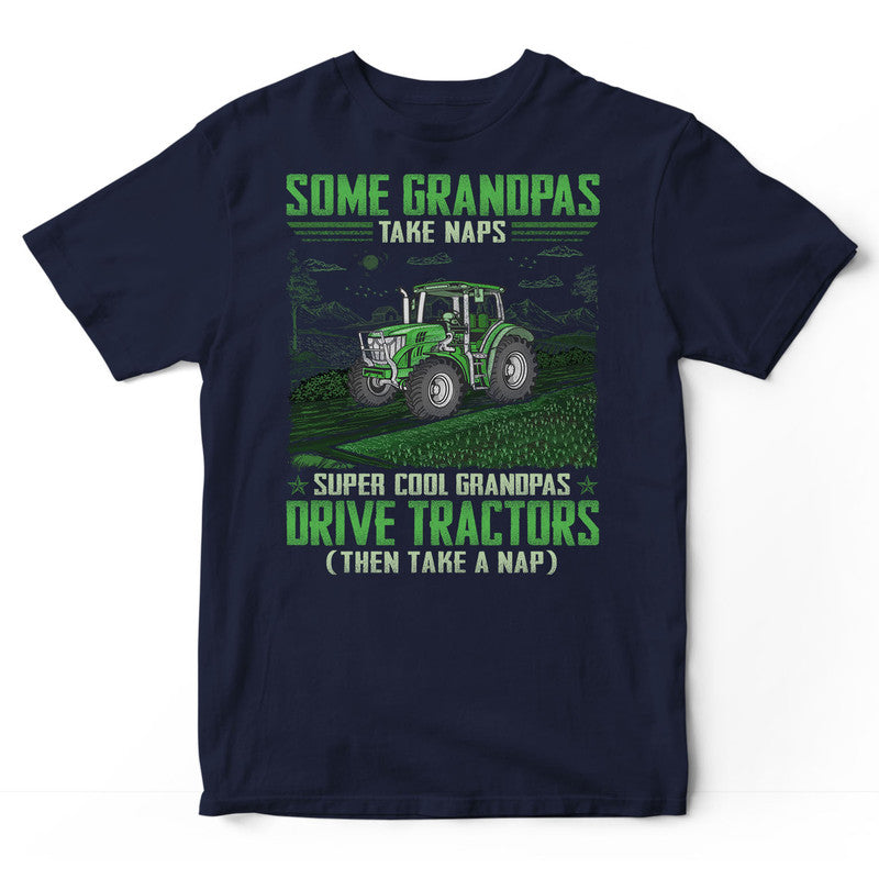 Farmer Grandpas Take Naps T-Shirt GSE023