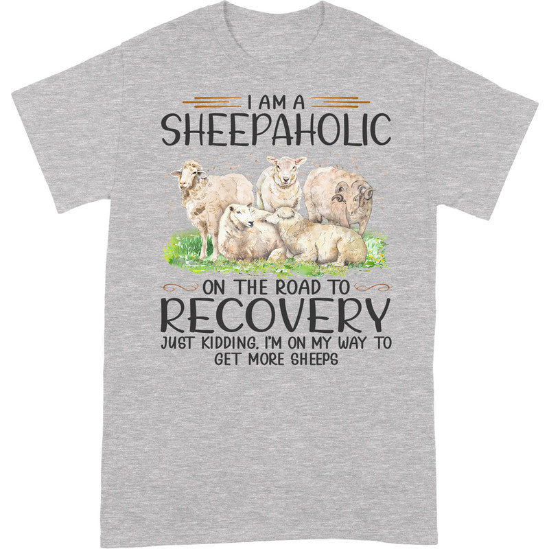 Sheep Sheepaholic Farmer T-Shirt