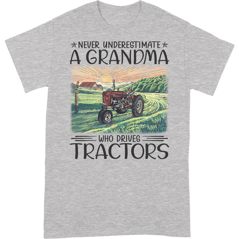 Farmer Underestimate Grandmas T-Shirt