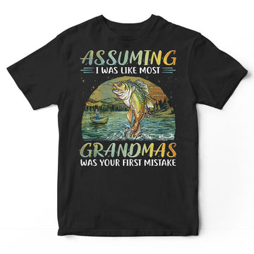 Fishing Assuming Old Men T-Shirt PSJ103
