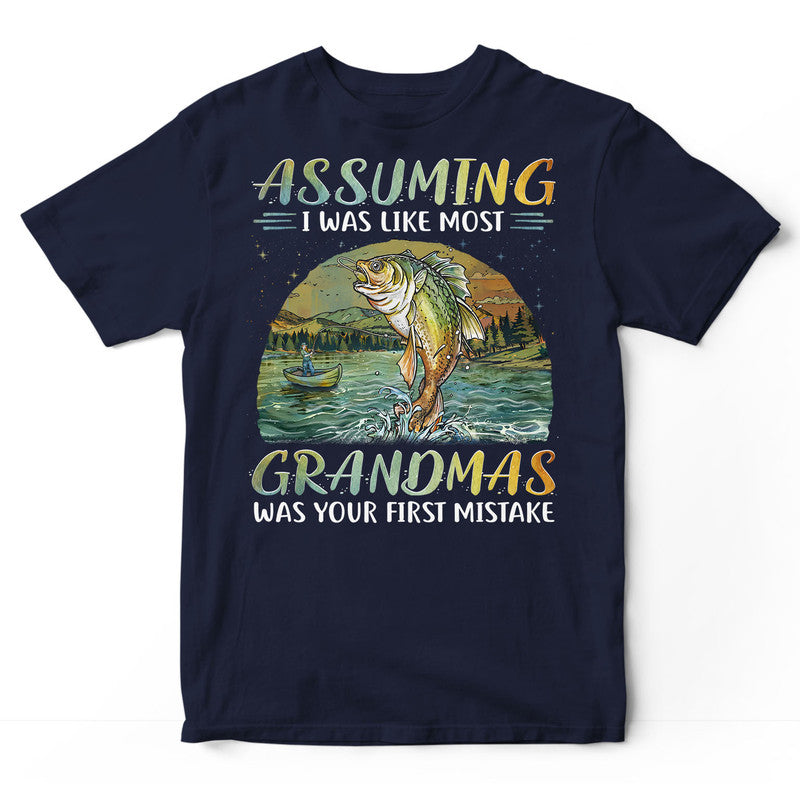 Fishing Assuming Old Men T-Shirt PSJ103