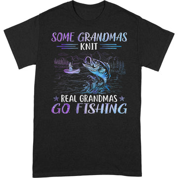Fishing Some Grandmas Knit T-Shirt PSH002