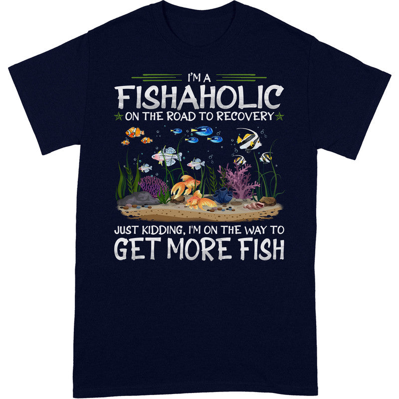 Fishkeeping Aholic T-Shirt BWA003