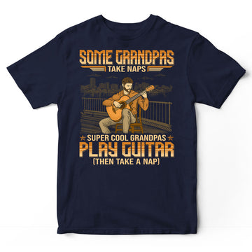 Guitar Grandpas Take Naps T-Shirt SBA027