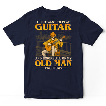 Guitar Old Man Problems T-Shirt GEC181