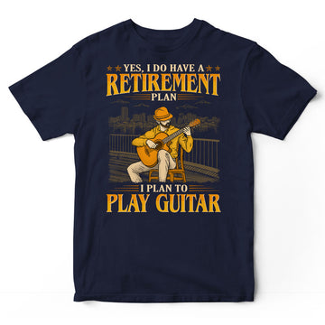 Guitar Retirement Plan T-Shirt GEC171