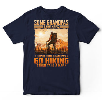 Hiking Grandpas Take Naps T-Shirt ISA214