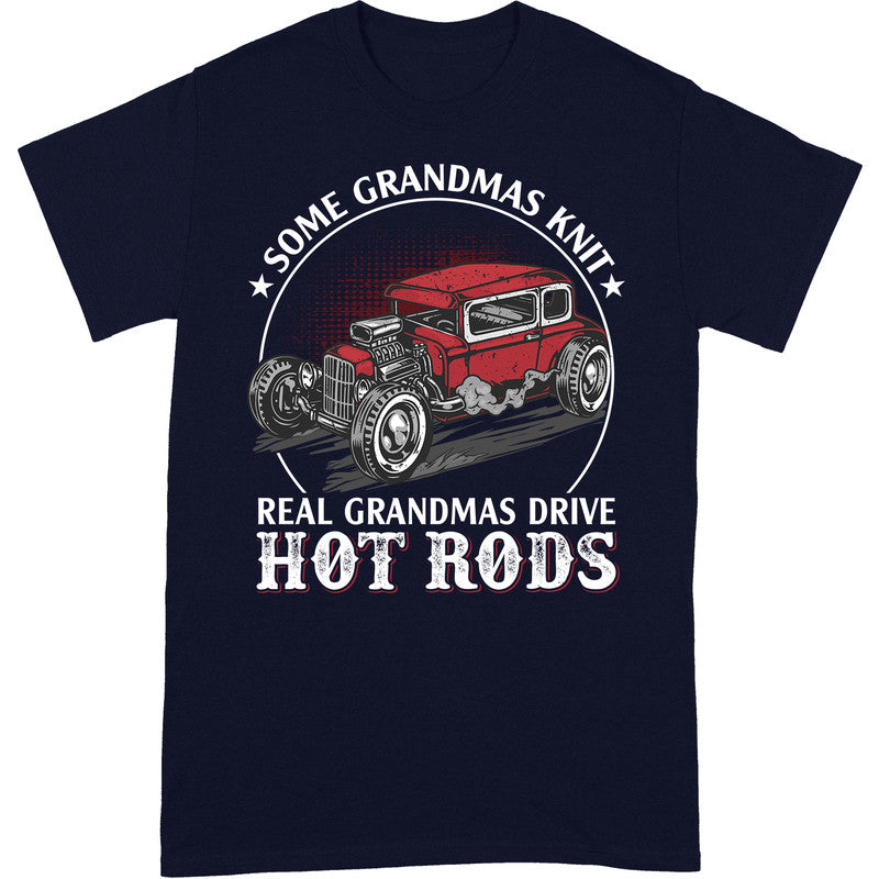 Hot Rod Grandmas Knit T-Shirt