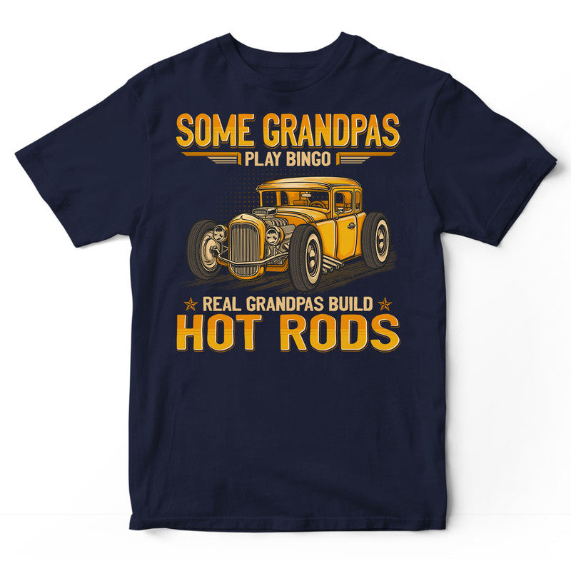 Hot Rod Grandpas Bingo T-Shirt GEJ148