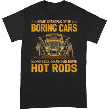 Hot Rod Grandpas Boring Cars T-Shirt GEA137
