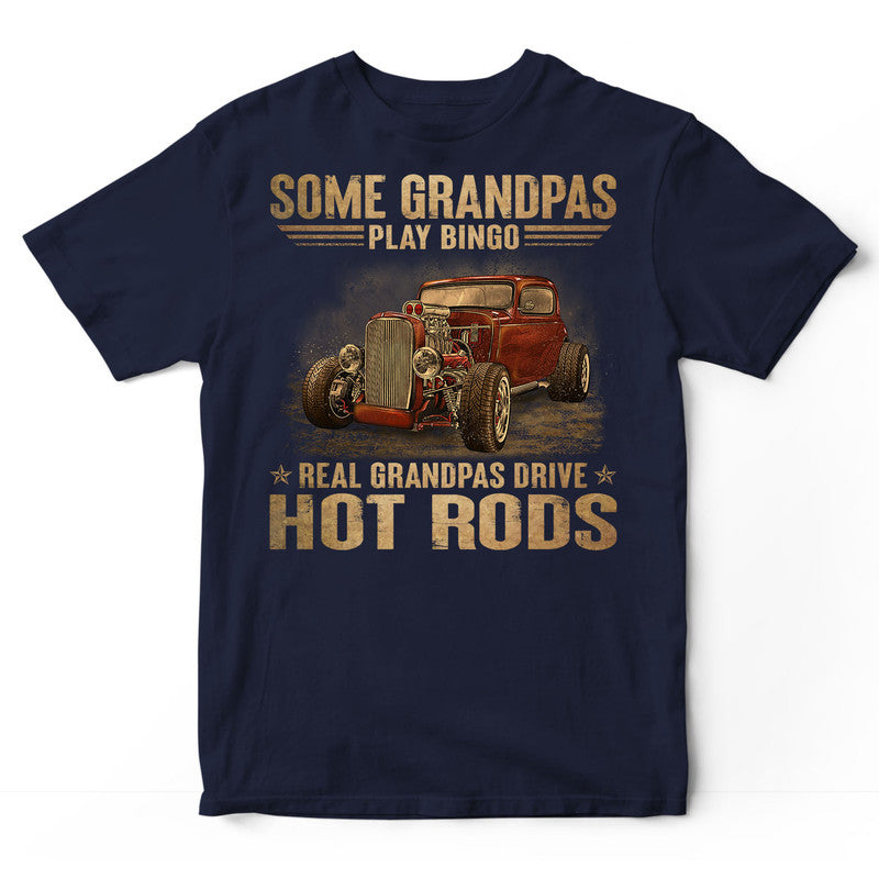 Hot Rod Grandpas Play Bingo T-Shirt DGA050