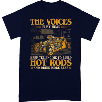 Hot Rod The Voices In My Head T-Shirt GEC066