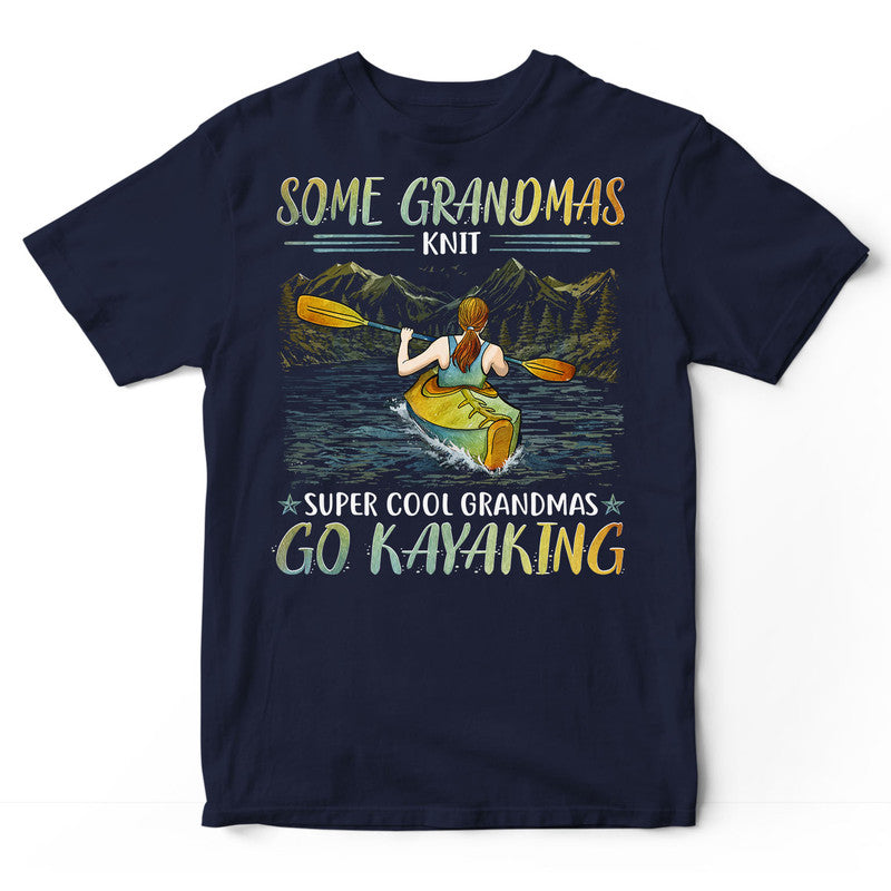 Kayaking Grandmas Knit T-Shirt PSI424