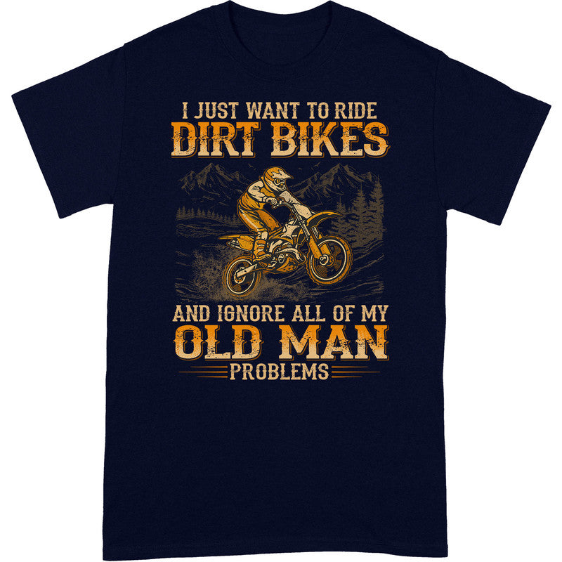 MX Ignore Old Man Problems T-Shirt WDB054