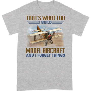 Model Aircraft Forget Things T-Shirt EWA044