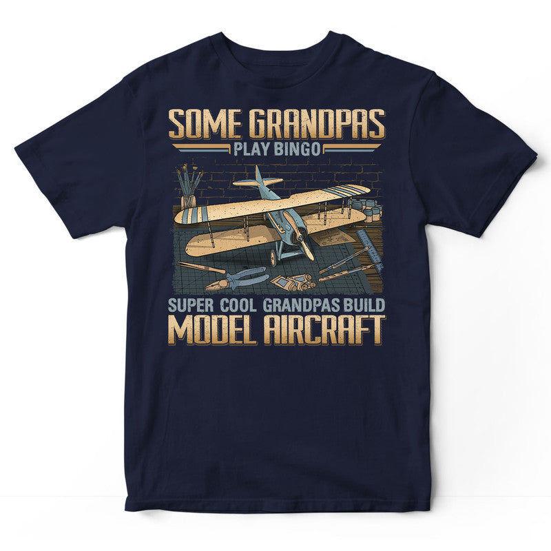 Model Aircraft- Grandpas Play Bingo T-Shirt GDB204