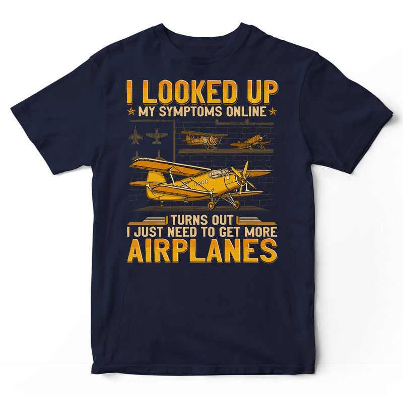 Model Aircraft Looked Up Symptoms T-Shirt GEA419