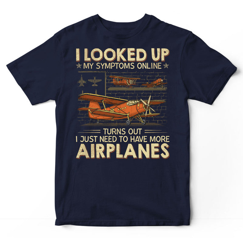 Model Aircraft Looked Up Symptoms T-Shirt LVC008