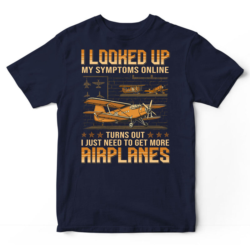 Model Aircraft Looked Up Symptoms T-Shirt SBA013