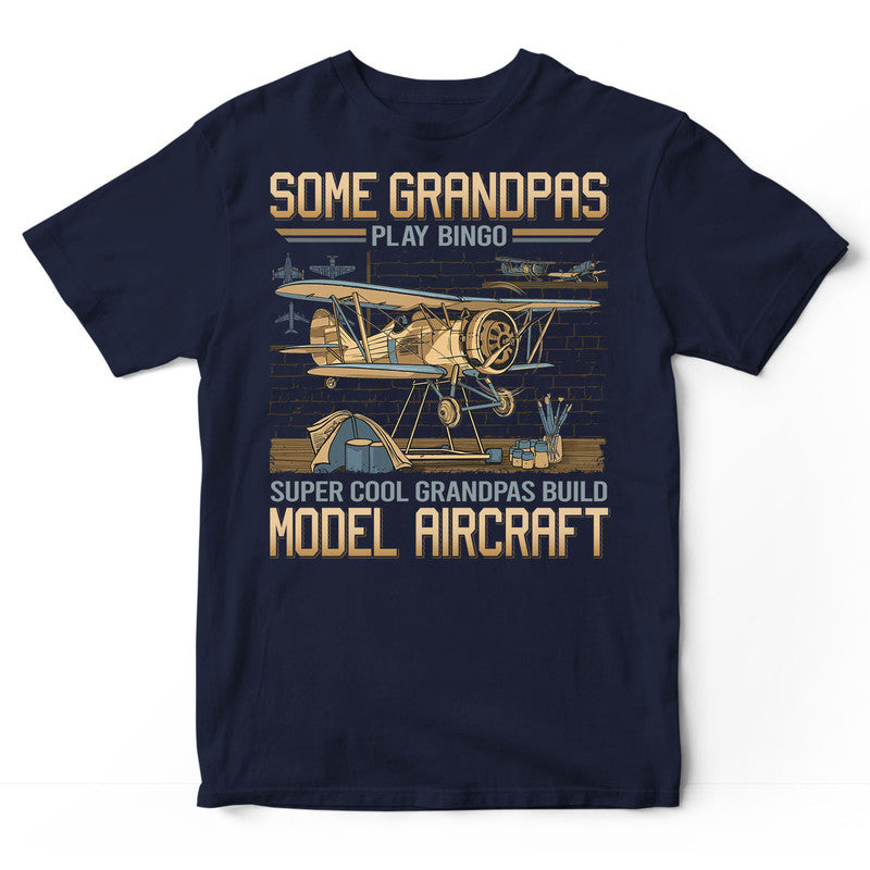 Model Aircraft Some Grandpa Bingo T-Shirt GDB193