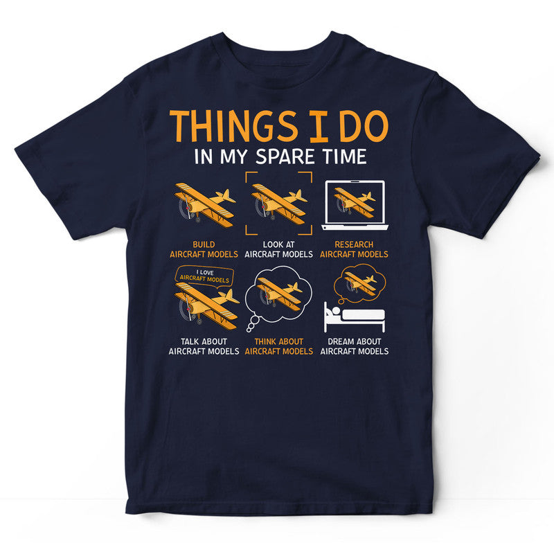 Model Aircraft Spare Time T-Shirt LID019