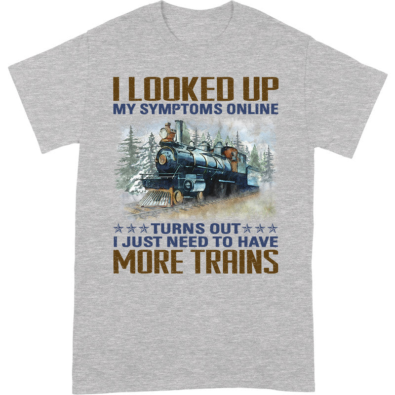 Model Railway I Looked Up Symptoms T-Shirt