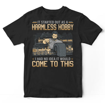 Model Railroad Harmless Hobby T-Shirt GDB011