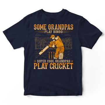 Cricket Cool Grandpa T-Shirt WDB064