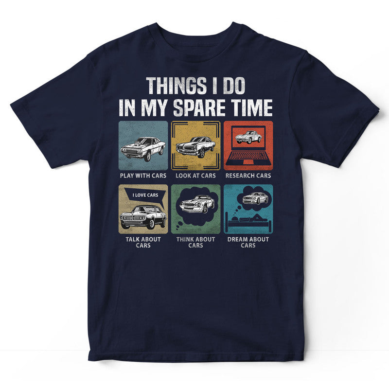 Muscle Car Spare Time T-Shirt