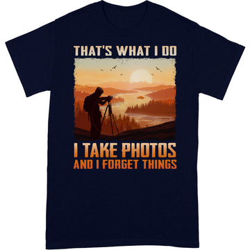 Photography Forget Things T-Shirt