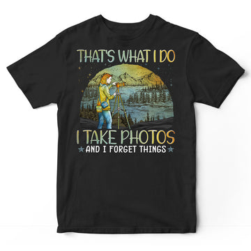 Photographing Forget Things T-Shirt PSJ085