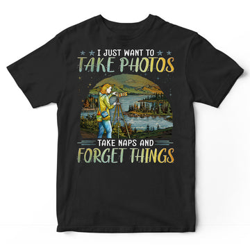 Photographing Forget Things T-Shirt PSJ101